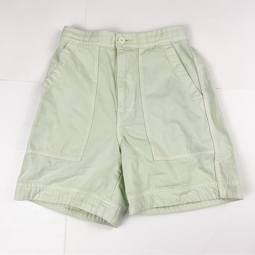 Uniqlo Women's Mint Green Shorts